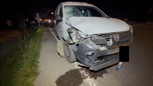 Hafif ticari aracın çarptığı yaşlı kadın öldü