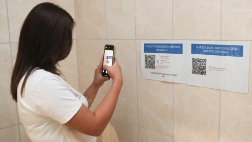 Hastanelerde 'QR Kod Temizlik Uygulaması' yaygınlaştırılıyor