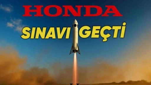 Honda'nın Roketi İlk Kalkış ve İniş Testini Başarıyla Geçti