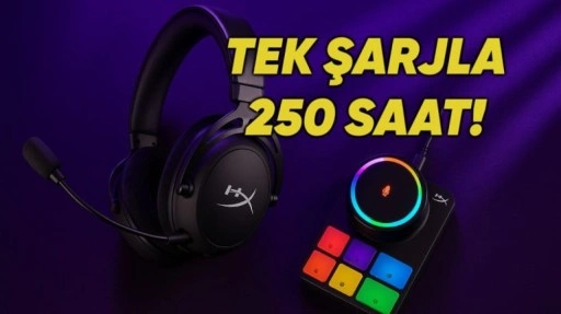 HyperX, Tek Şarjla 250 Saat Giden Yeni Oyuncu Kulaklığını Tanıttı