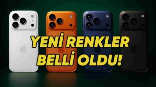 iPhone 17 Pro’nun Tüm Renk Seçenekleri Belli Oldu
