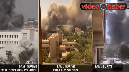 İsrail'den saldırı: Şam ağır bombardıman altında