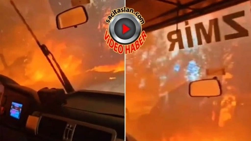 İzmir Buca'daki orman yangını 2'nci gününde: Ekipler alevlerin arasında kaldı!