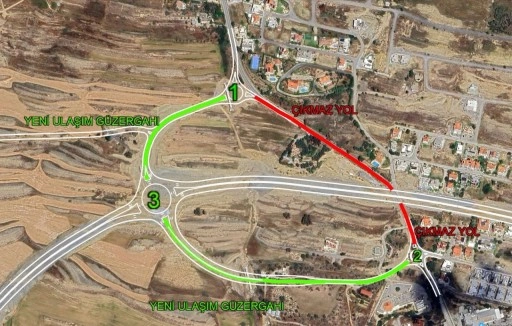 Karayolları Dairesi'nden Lefkoşa Kuzey Çevre yolu duyurusu