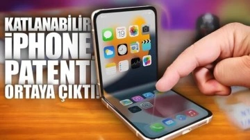 Katlanabilir iPhone'un Yeni Bir Patenti Ortaya Çıktı