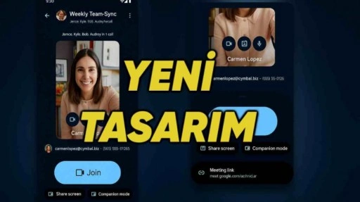 Material Expressive 3 Sonrası Google Meet İşte Böyle Görünecek