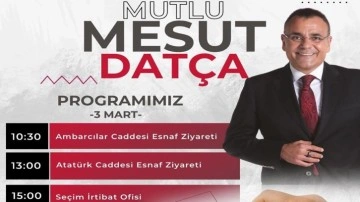 Mesut Yar'ın başarılı seçim çalışmaları sürüyor