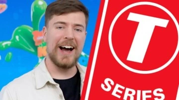 MrBeast ve T-Series'ten YouTube'da Abone Yarışı