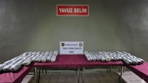 MSB: "Van ve Hakkari'de 102 kilo uyuşturucu ele geçirildi"