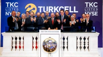 New York Borsası’nda gong Turkcell için çaldı