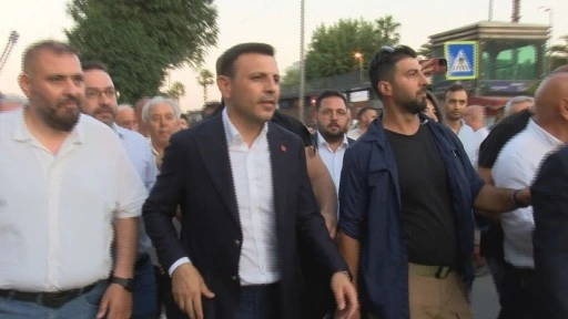 Özgür Çelik, ifade vermek üzere İstanbul Emniyet Müdürlüğü'ne geldi