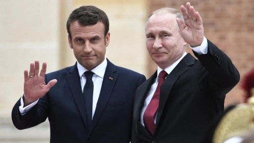 Putin ve Macron, telefonda görüştü