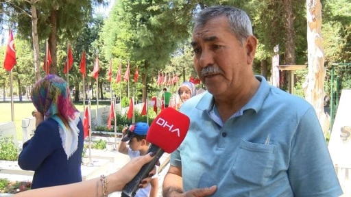 Şehitliklerde arife günü yoğunluğu