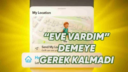 Snapchat Eve Gittiğinizde Sevdiklerinize Bildirim Gönderecek