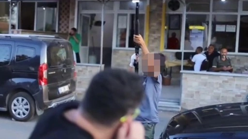 Sokak röportajı sırasında havaya tüfekle ateş açan şüpheli tutuklandı