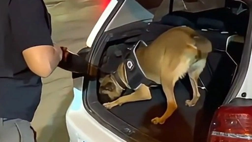 Stepneye zulalanmış 12 kilo uyuşturucuyu 'Hector' buldu