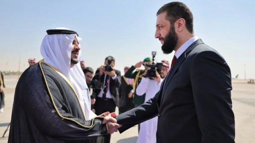 Suriye Cumhurbaşkanı Şara, Suudi Arabistan’da