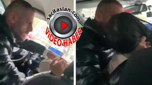 Taksi şoförü kadın yolcuya dehşeti yaşattı