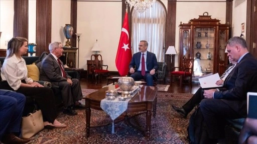 TC Dışişleri Bakanı Fidan, ABD Temsilciler Meclisi Üyesi Wilson'ı kabul etti
