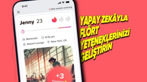Tinder'a, Flört Becerilerinizi İyileştirecek Yapay Zekâ Botu Geldi!