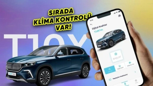 Togg'lara Dijital Anahtar ve Uzaktan Kontrol Özelliği Geldi