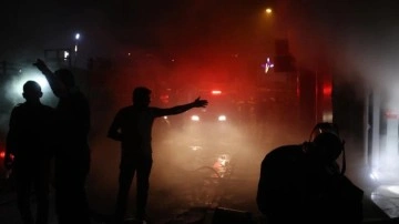 Tokat'ta korkutan yangın