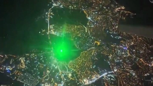 Uçaklara lazer tutanlar 164 bin 613 lira ceza ödeyecek