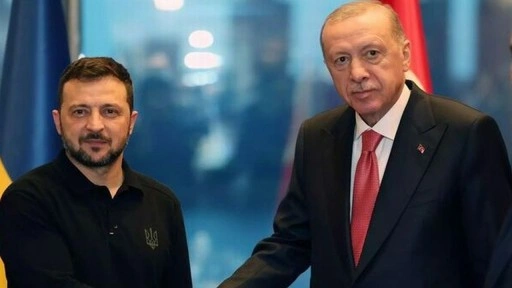 Ukrayna Devlet Başkanı Zelenskiy Türkiye'de