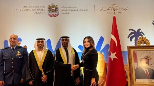 ULUSKON Başkanı Atasoy, Birleşik Arap Emirlikleri'nin ‘Birlik Günü’ resepsiyonuna katıldı