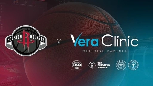 Vera Clinic, Houston Rockets’ın resmi sponsorları arasına katıldığını duyurdu