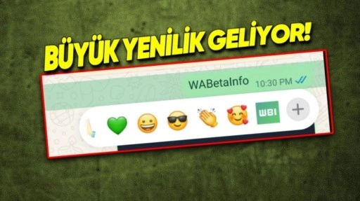 WhatsApp Mesajlarına Çıkartmalarla Tepki Verme Geliyor!