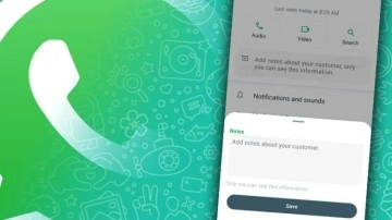 WhatsApp'a Kişiler İçin Not Oluşturmanızı Sağlayacak Özellik