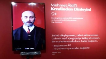 Yapay zeka sayesinde Mehmet Akif ile sohbet ettiler