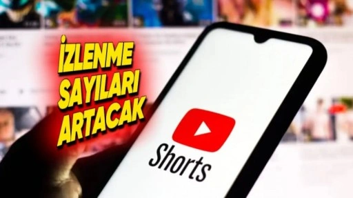 YouTube Shorts'a İzlenme Sayılarını Katlayacak Değişiklik